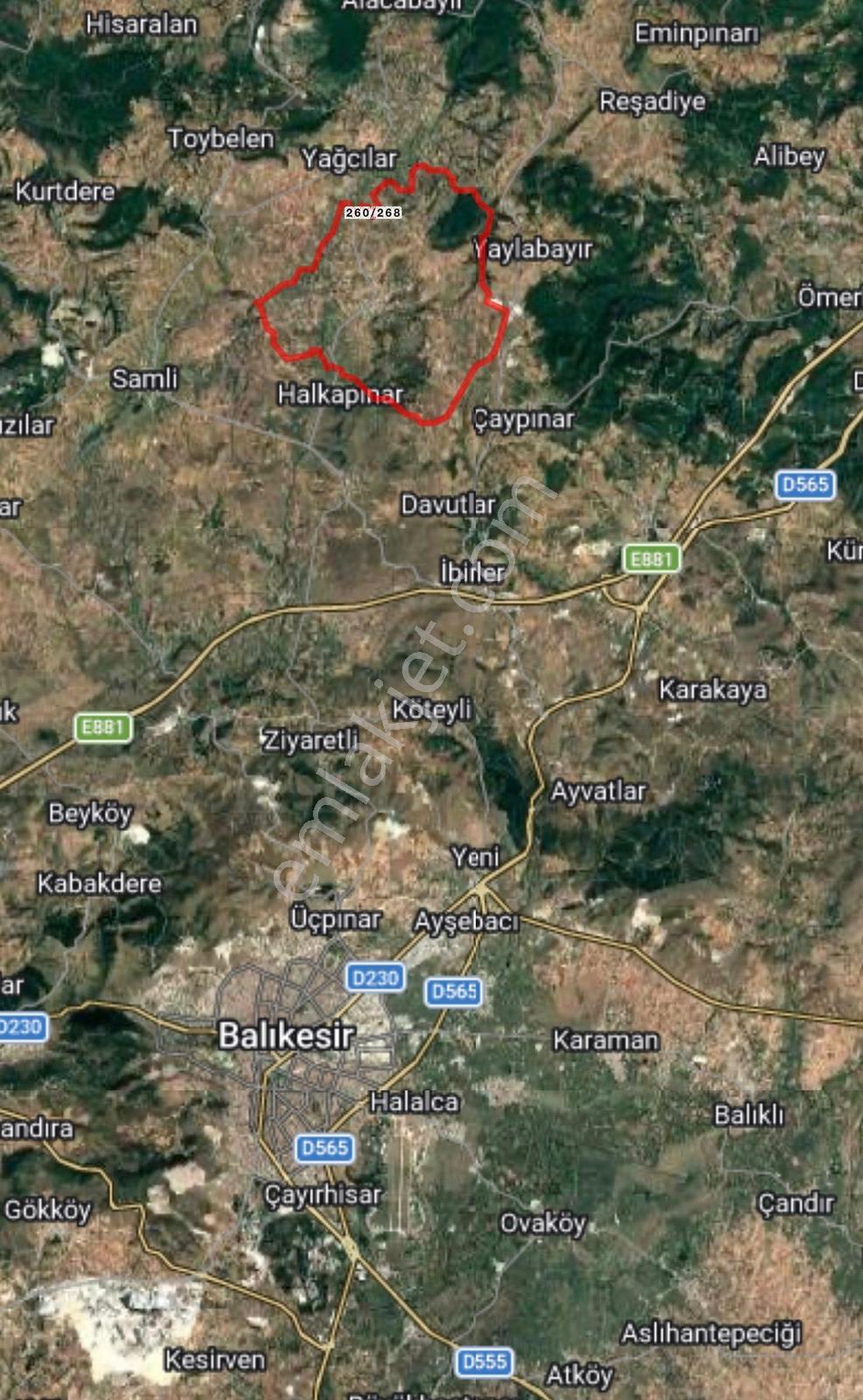 Balıkesir / Karesi / Kamçılı'da Yatırımlık Satılık Tarla - Görsel 2