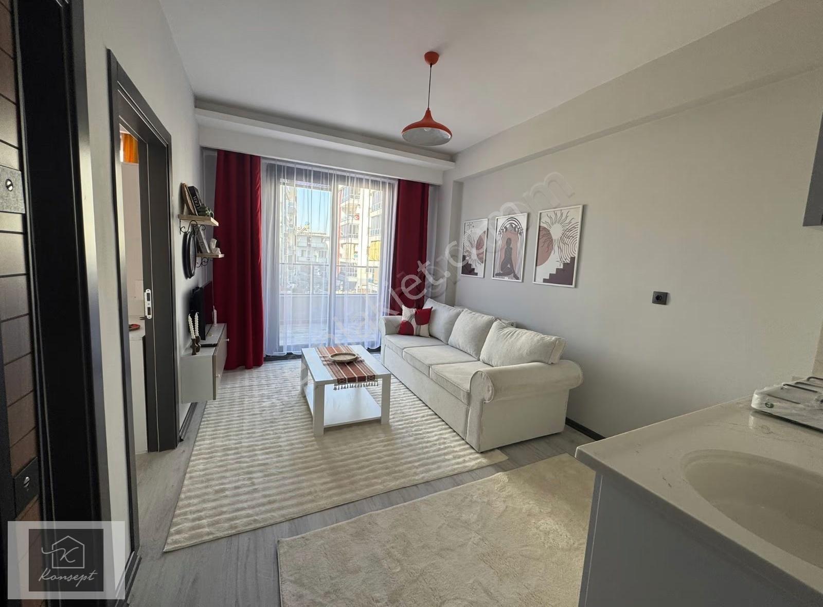Ana Cadde Üstü Teraslı Eşyalı Arakat Hazır Kiracılı Satılık 1+1 - Görsel 25