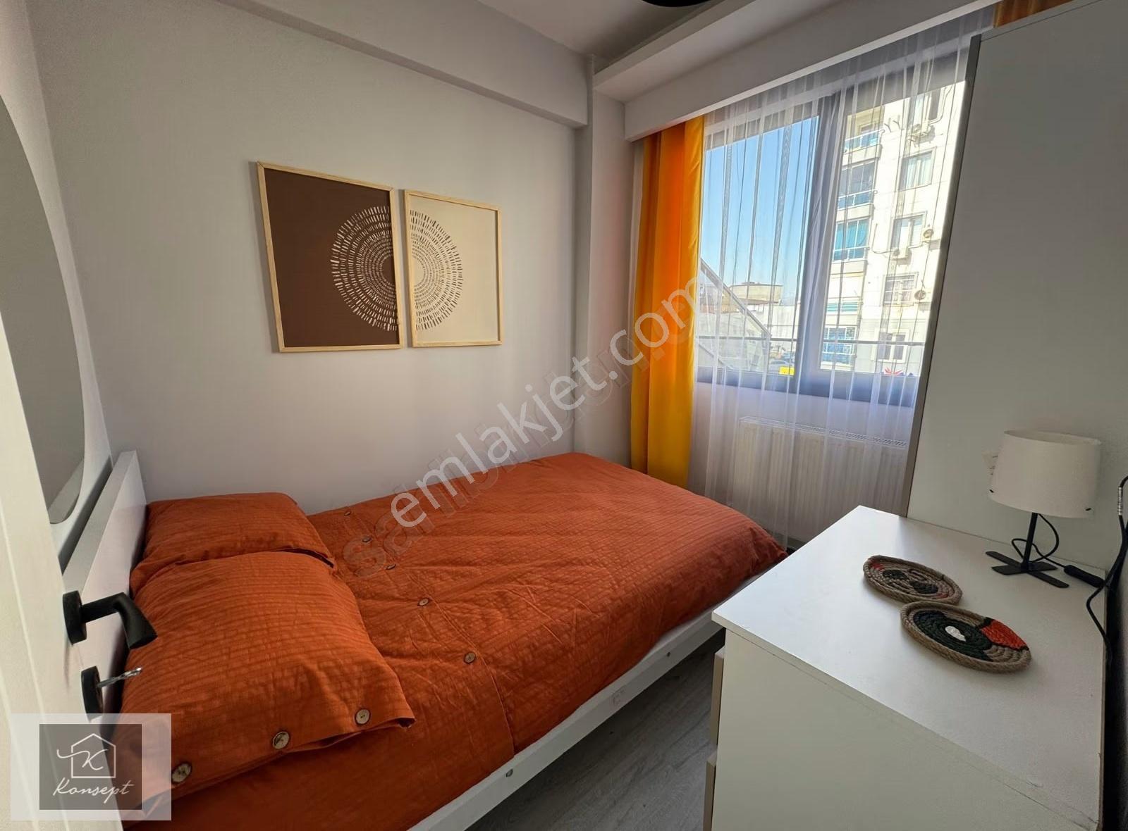 Ana Cadde Üstü Teraslı Eşyalı Arakat Hazır Kiracılı Satılık 1+1 - Görsel 26