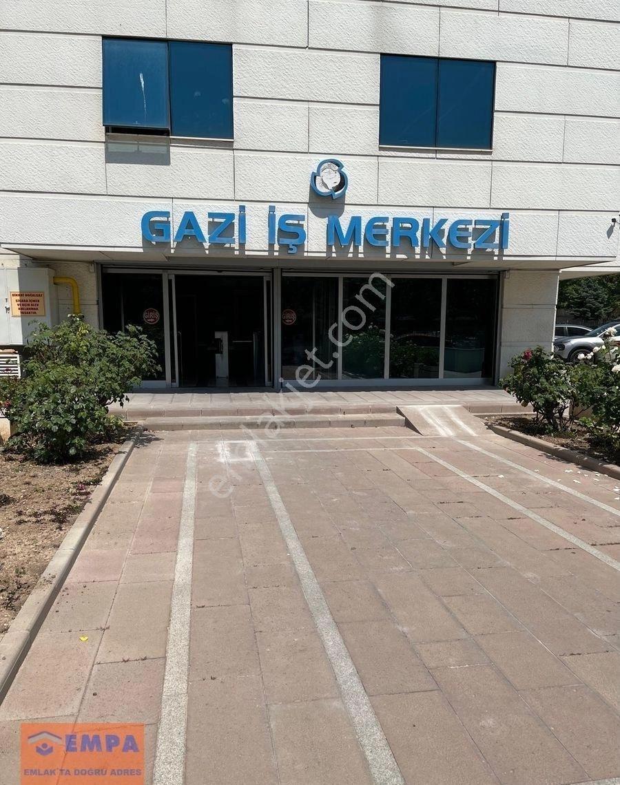 Gazi İş Merkexinde 1+1 Otoparklı-klimalı-büyük Ofis