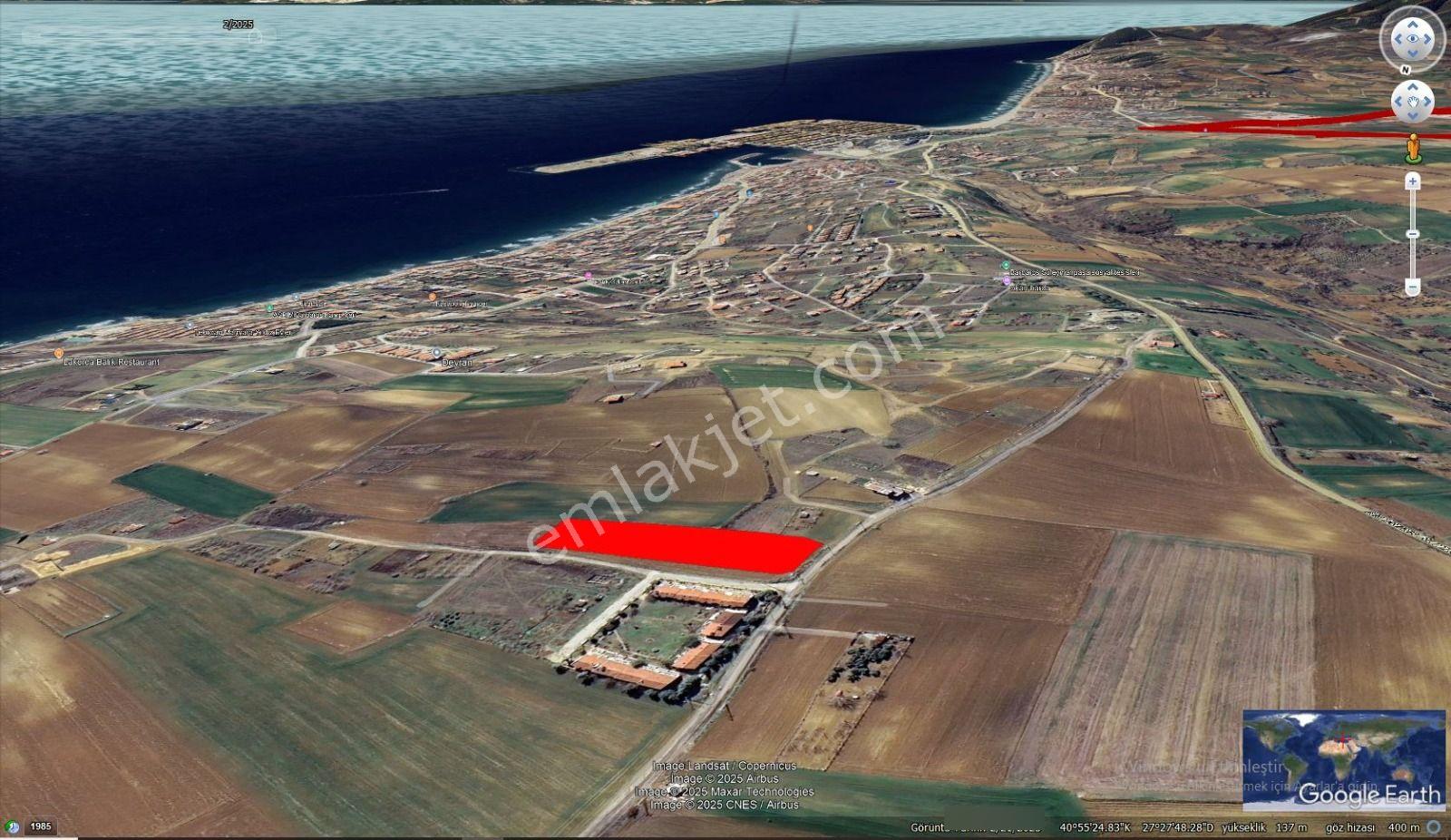 Full Deniz Ve Şehir Manzara Lüxs Havuzlu Yada 100 Adet 2+1 Daire Projesine Uygun Arsa - Görsel 12