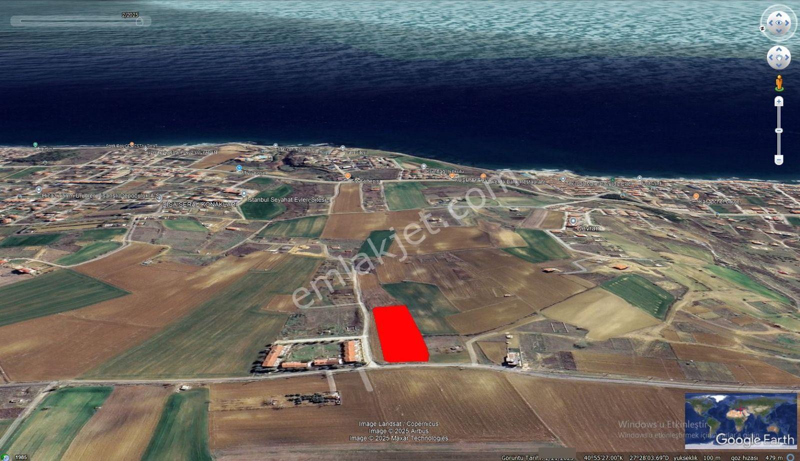 Full Deniz Ve Şehir Manzara Lüxs Havuzlu Yada 100 Adet 2+1 Daire Projesine Uygun Arsa - Görsel 20