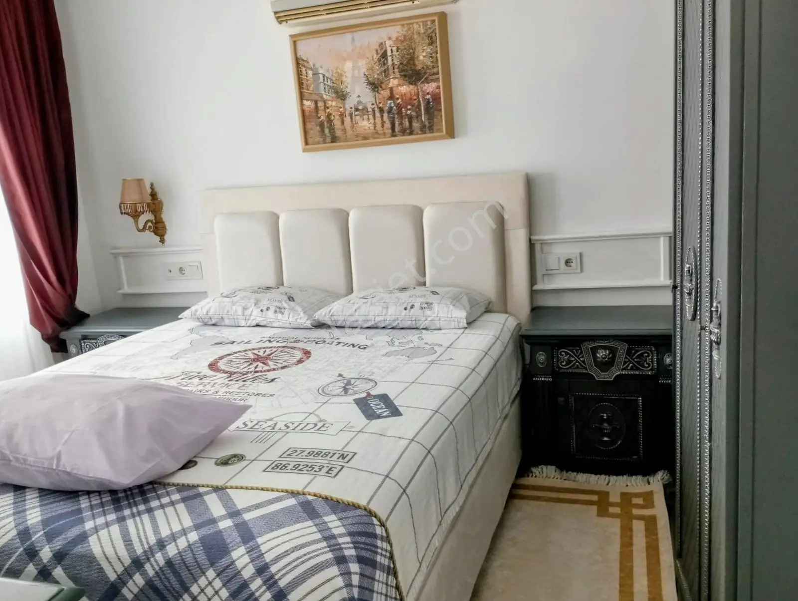 Kestel De Eşyalı Satılık 2+1 Daire - Görsel 18