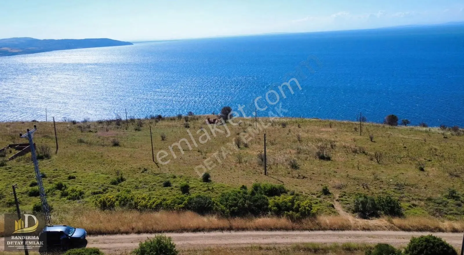 Bandırma Hıdırköy'de Komple Deniz Gören Yola Cephe Arsa - Görsel 5