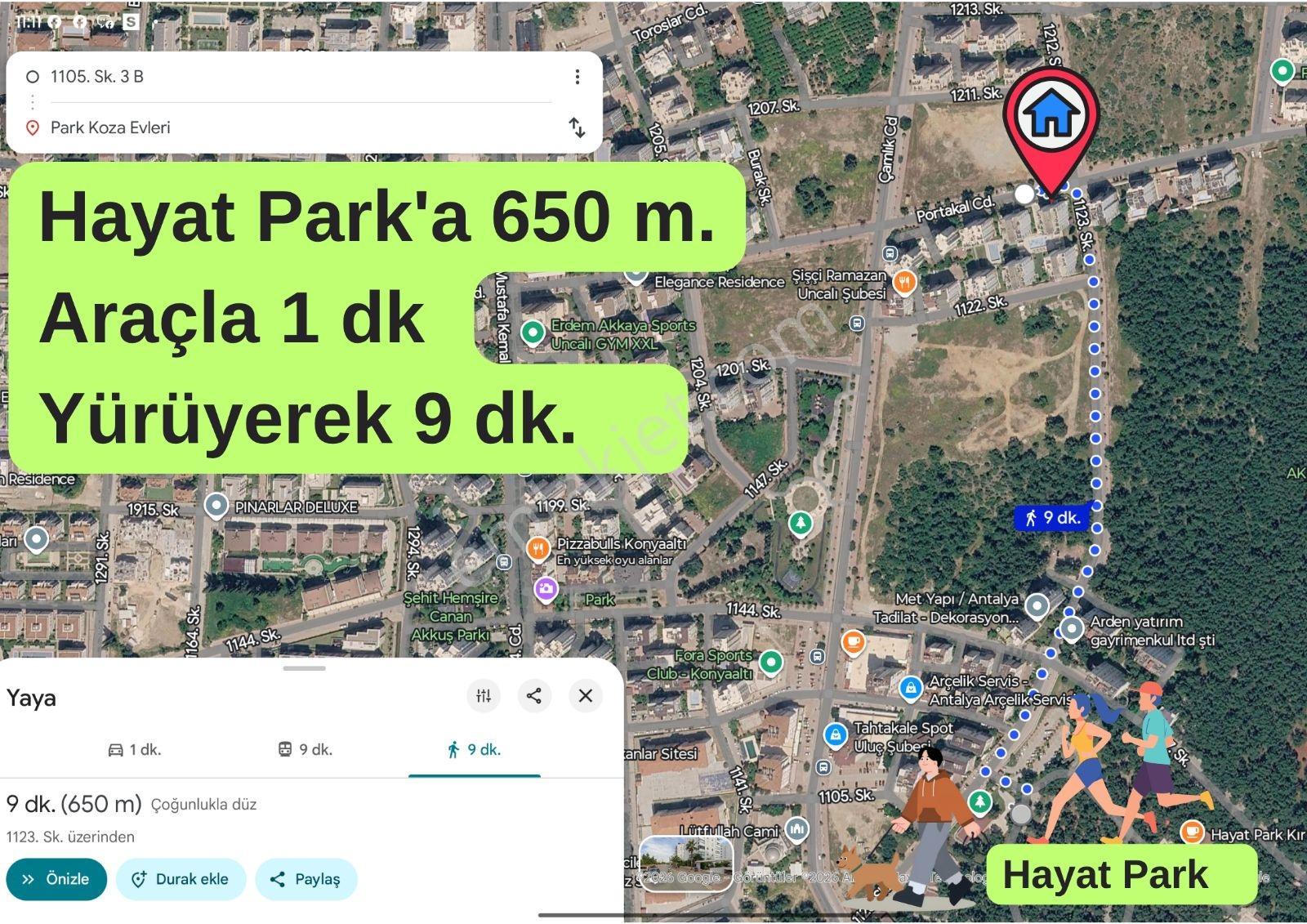 Antalya Konyaaltı Uncalı-kiralık Eşyalı 2+1-havuzlu Lüx Site - Görsel 8