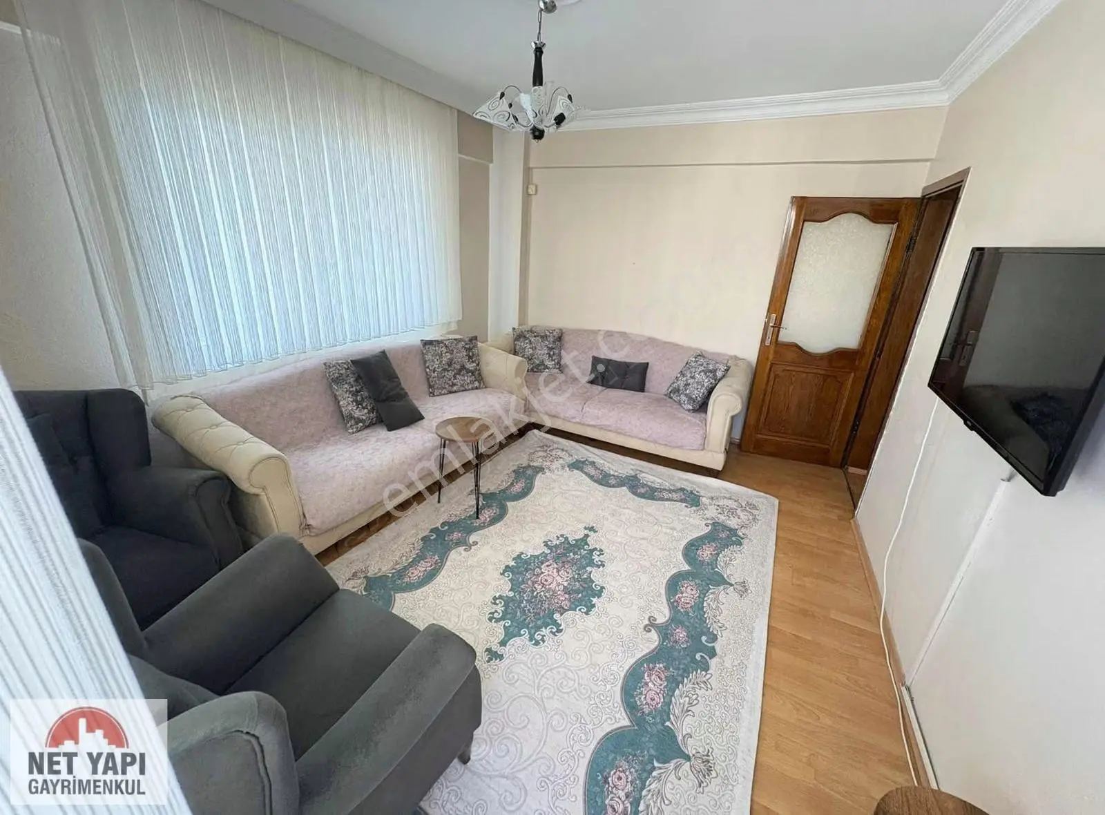 Net Yapı'dan 3+1 130m2 Geniş Balkonlu Satılık Ara Kat Daire - Görsel 2