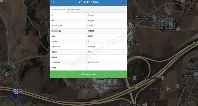 Ovinyum Alüminyumcular Sanayi Sitesi Sanayi İmarlı Satılık Arsa - Görsel 3