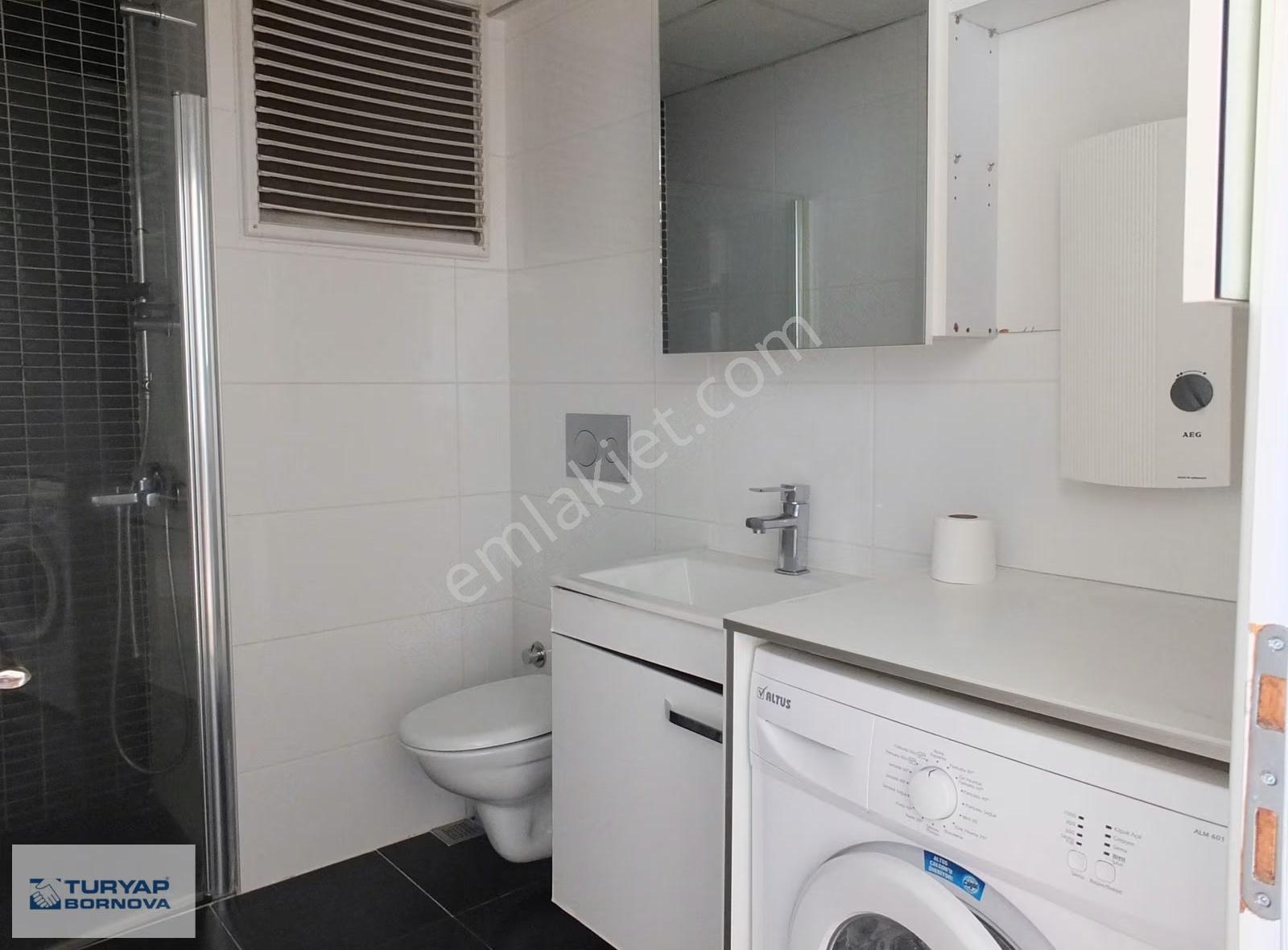 Turyap'tan Bornova Park Evleri'nde Eşyalı Kiralık 1+1 Daire - Görsel 7