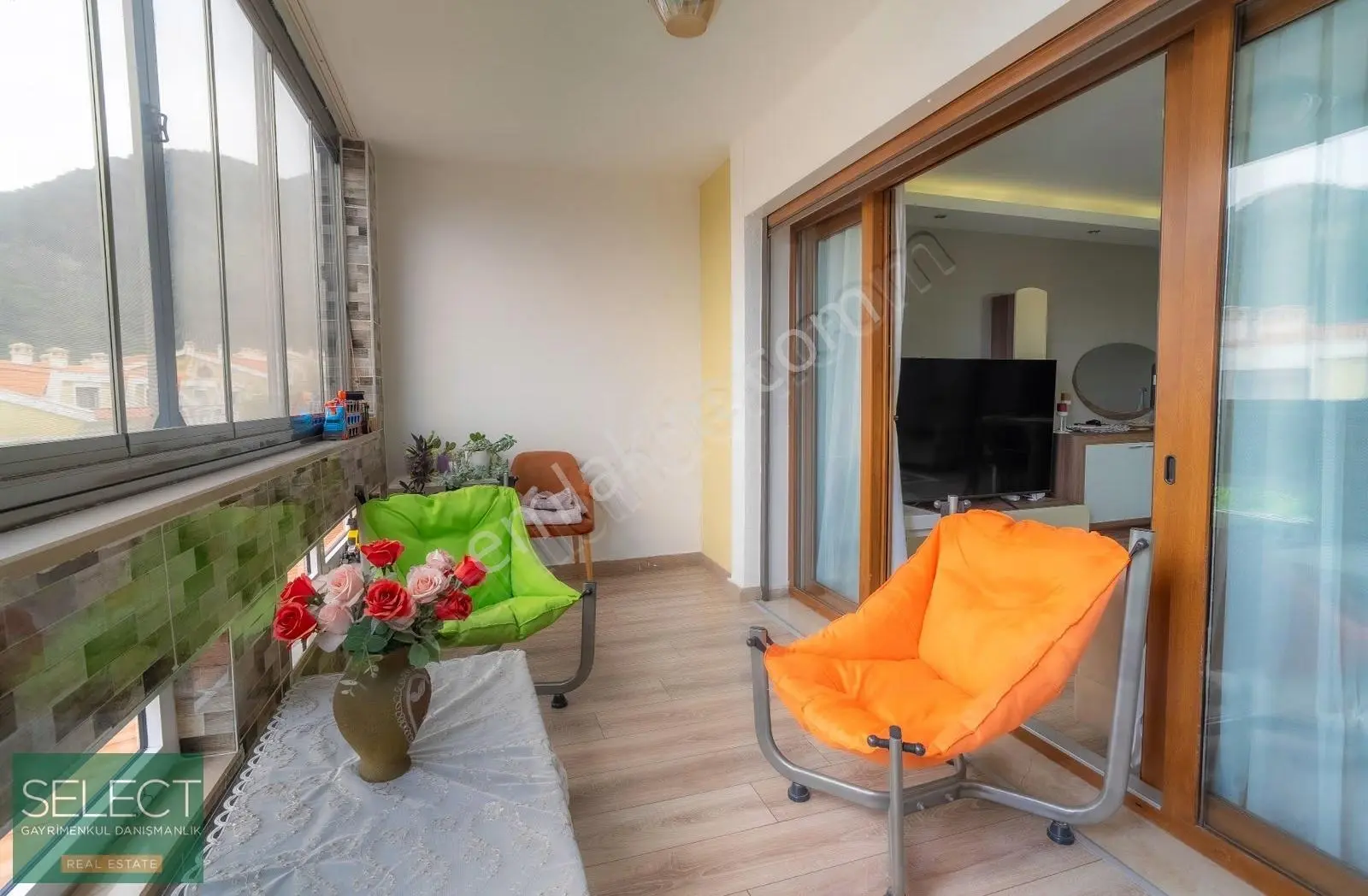Marmaris Yaşamkent Sitesinde Bahçeli Havuzlu Satılık 3+1 Daire - Görsel 3