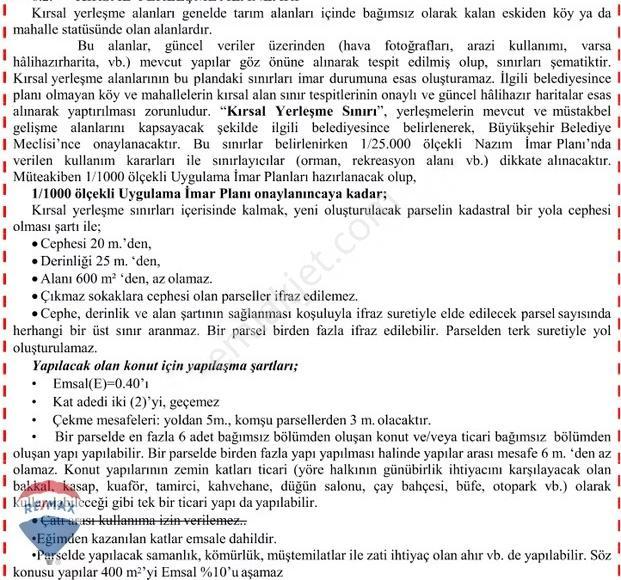 Serdivanda Satılık Arsa 1000 M² Re/max Mavi Tuncay Şen'den - Görsel 29