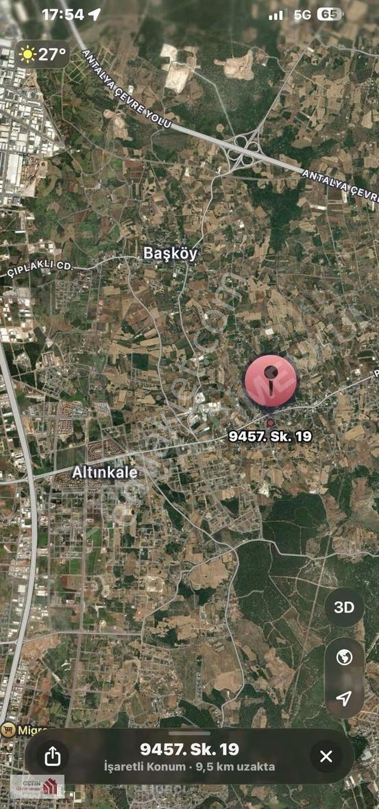 Odabaşı 420 Metre Mükemmel Konumda Arsa - Görsel 4