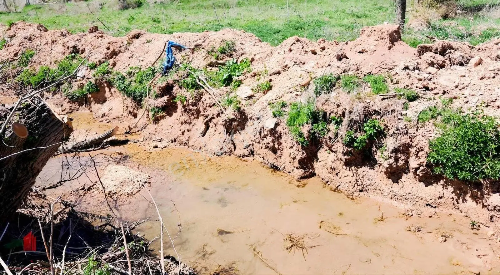 Başarakavakta Dere Kenarında 3068m2 Müstakil Satılık Bahçe