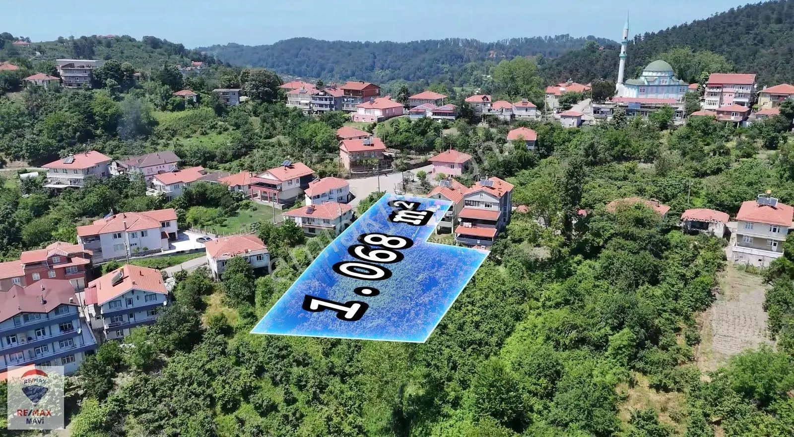 Gökçeler De 1.068 M² Konut İmarlı Satılık Arsa - Görsel 5