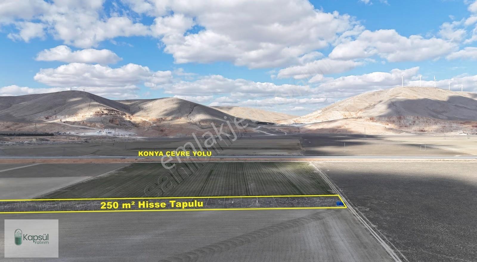 Selçuklu Sarıcalar Mahallesi 750 M2 Hisseli Tarla