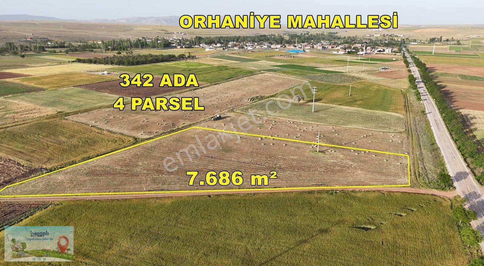 Akören Orhaniye Mahallesi'nde 7.686 M² Müstakil Tapulu Tarla - Görsel 8
