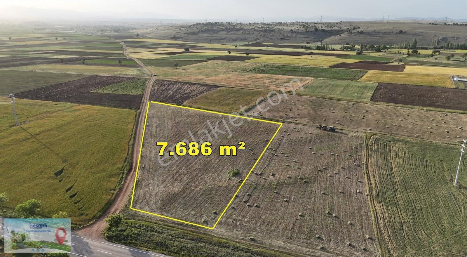 Akören Orhaniye Mahallesi'nde 7.686 M² Müstakil Tapulu Tarla - Görsel 6