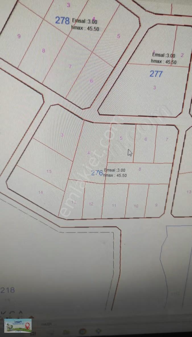 Kırıkkale Çerikli-yerlikent'te 15 Kat İmarlı 1.477 M² Arsa - Görsel 2