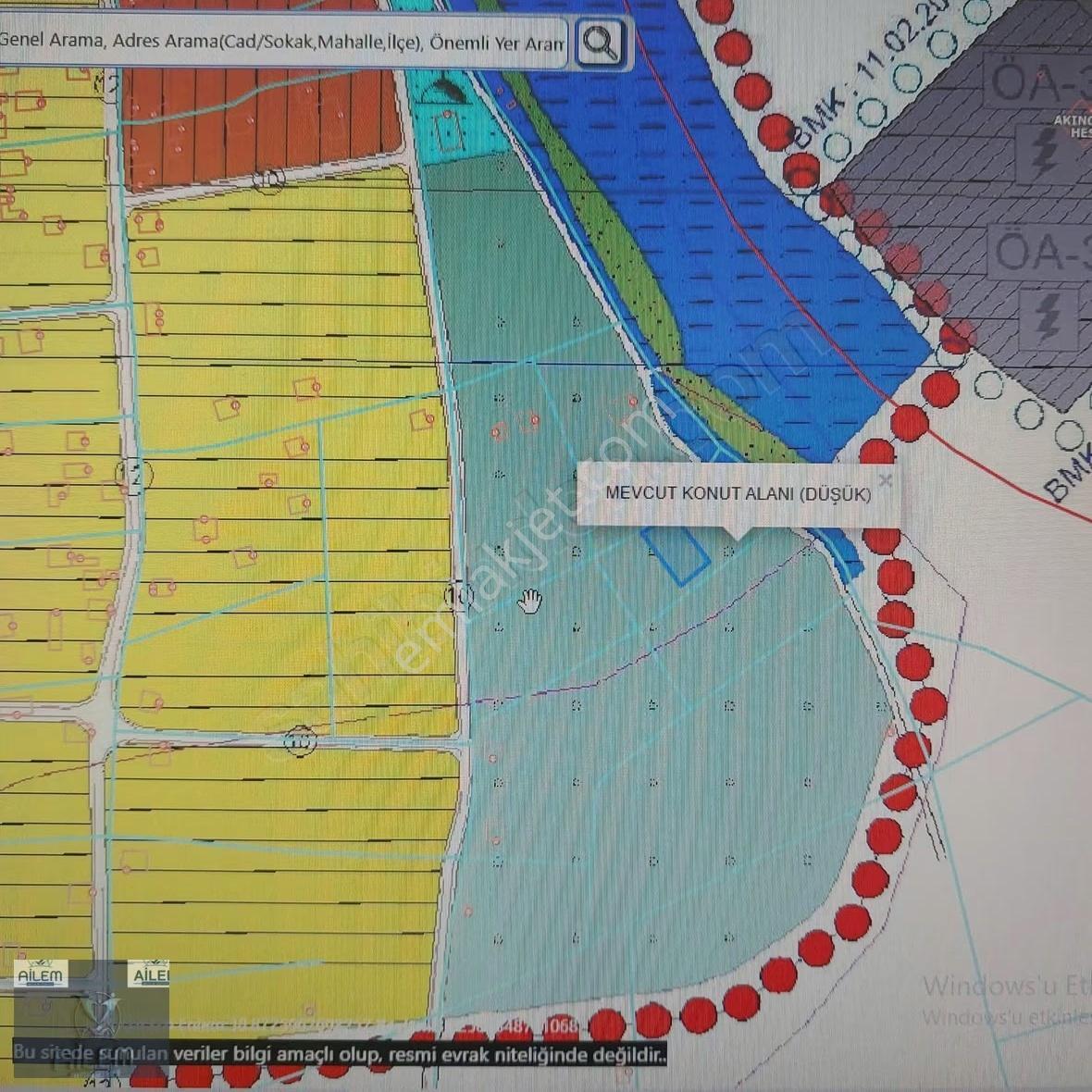 Kocasinan Yamula Barajının Yanında Satılık 1.007 M2 Temiz Parsel - Görsel 3