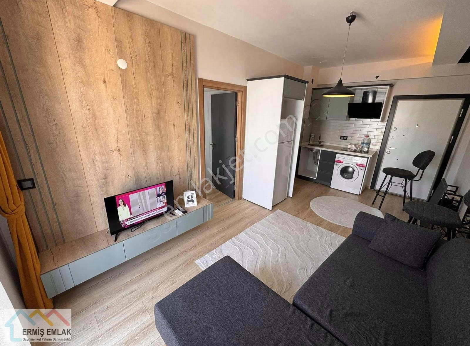 Buca'nın En Prestijli Binası Eşyalı Kiralık 1+1 Daire - Görsel 25