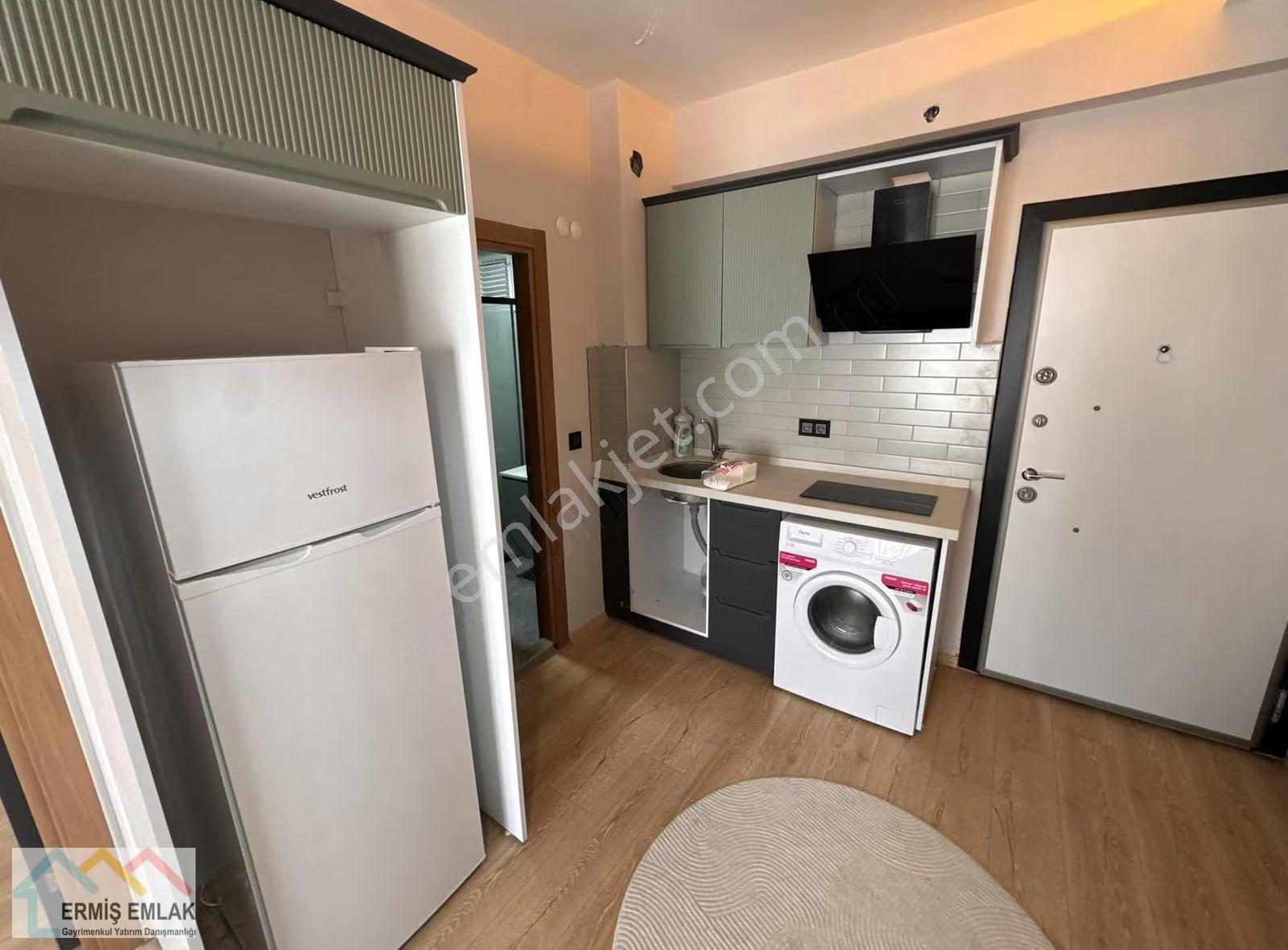 Buca'nın En Prestijli Binası Eşyalı Kiralık 1+1 Daire - Görsel 13