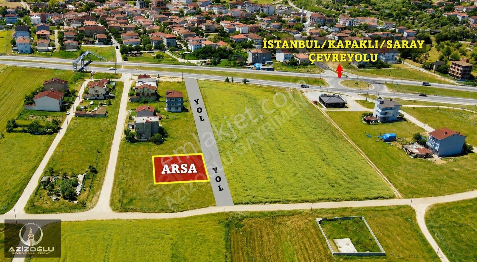 Saray Büyükyoncalı'da Çevreyolu'nun Dibinde Satılık Arsa - Görsel 10