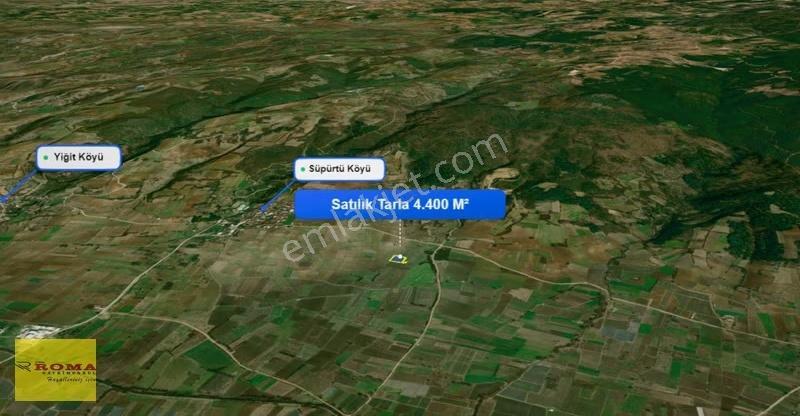Roma' Dan Süpürtü Mh' De Satılık Tarla - Görsel 7
