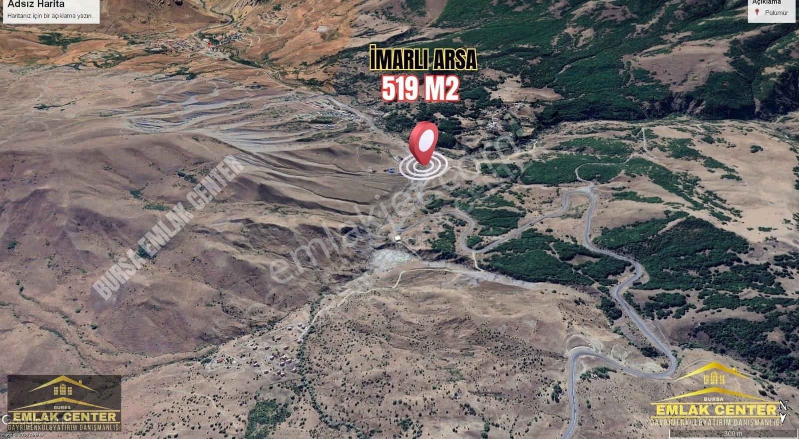 Bursa Emlak Center'dan Pülümür'de Satılık İmarlı Arsa - Görsel 2