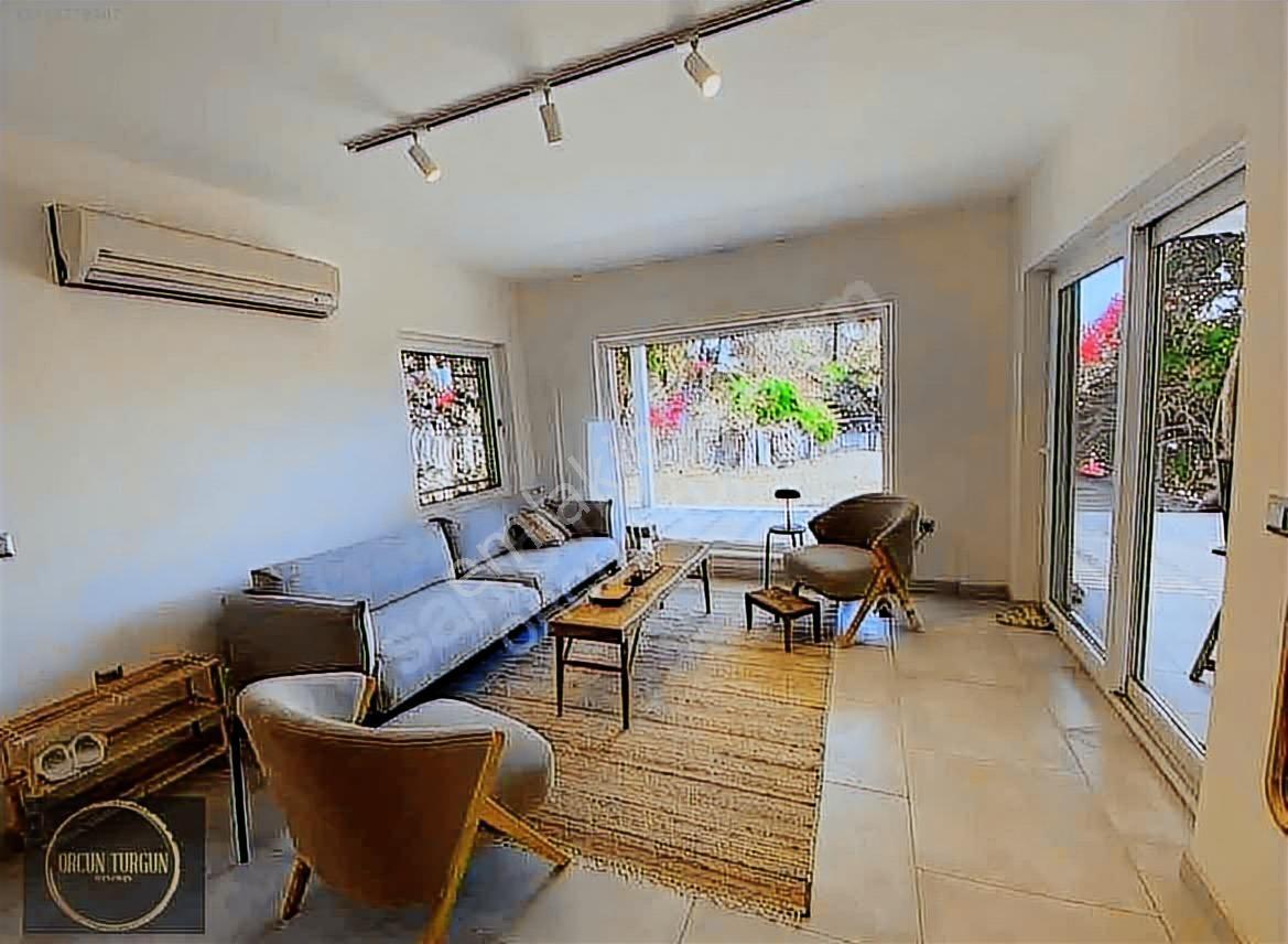 Bodrum Gümüşlük Yeni Dekore Edilmiş Geniş Bahçekatı - Görsel 16