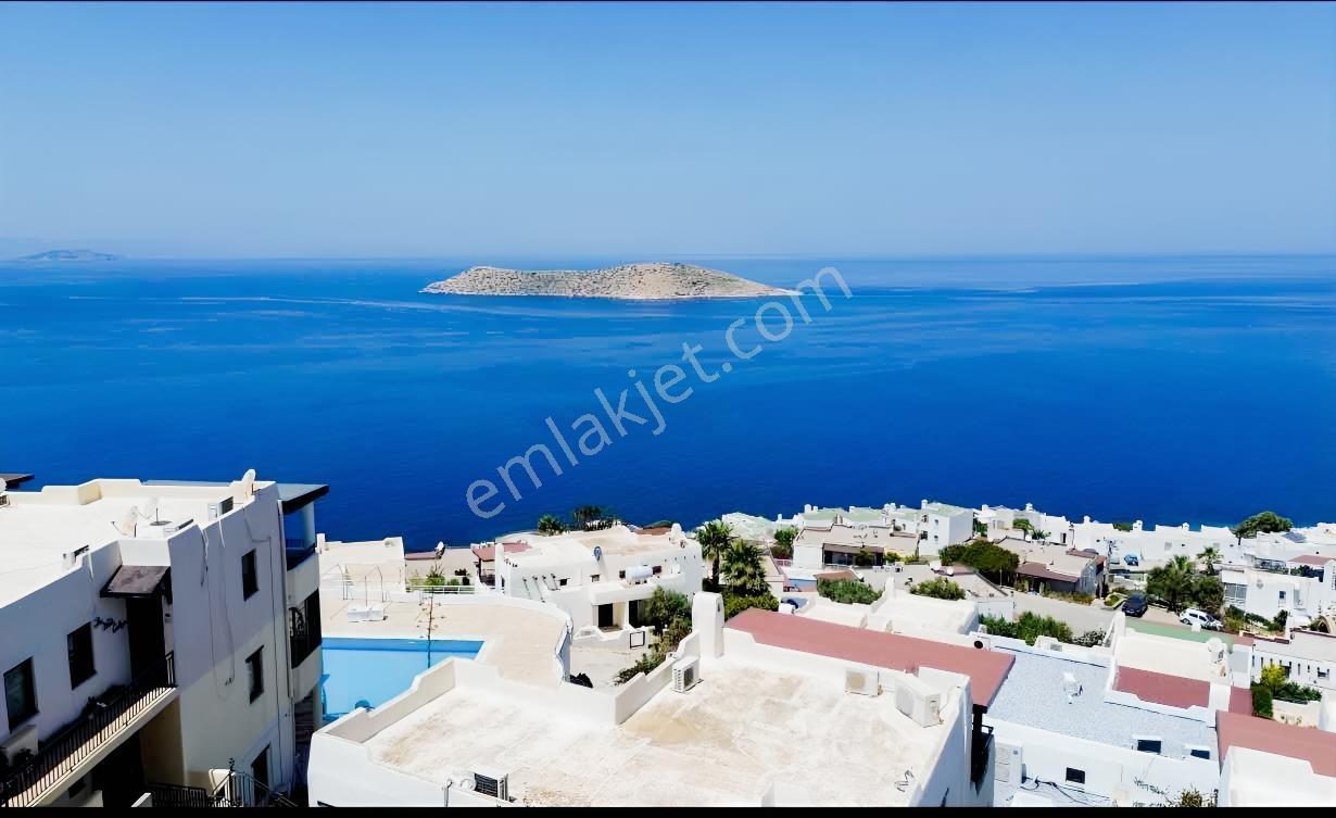 Gümüşlük Yalıkavak Yunan Adaları Manzaralı Geniş Bahçeli Villa - Görsel 32