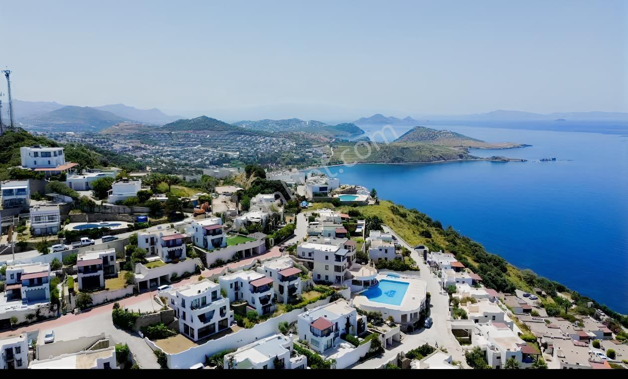 Gümüşlük Yalıkavak Yunan Adaları Manzaralı Geniş Bahçeli Villa - Görsel 16