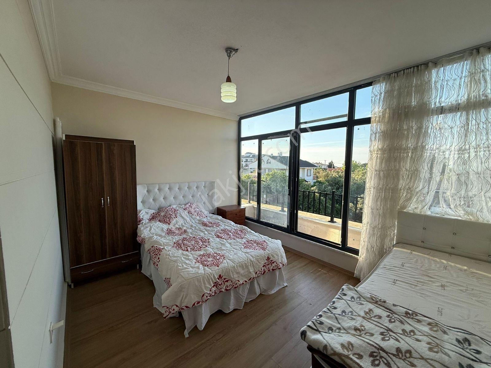 Koruköy'de Deniz Manzaralı 1+1 Eşyalı Satılık Dubleks Daire - Görsel 11