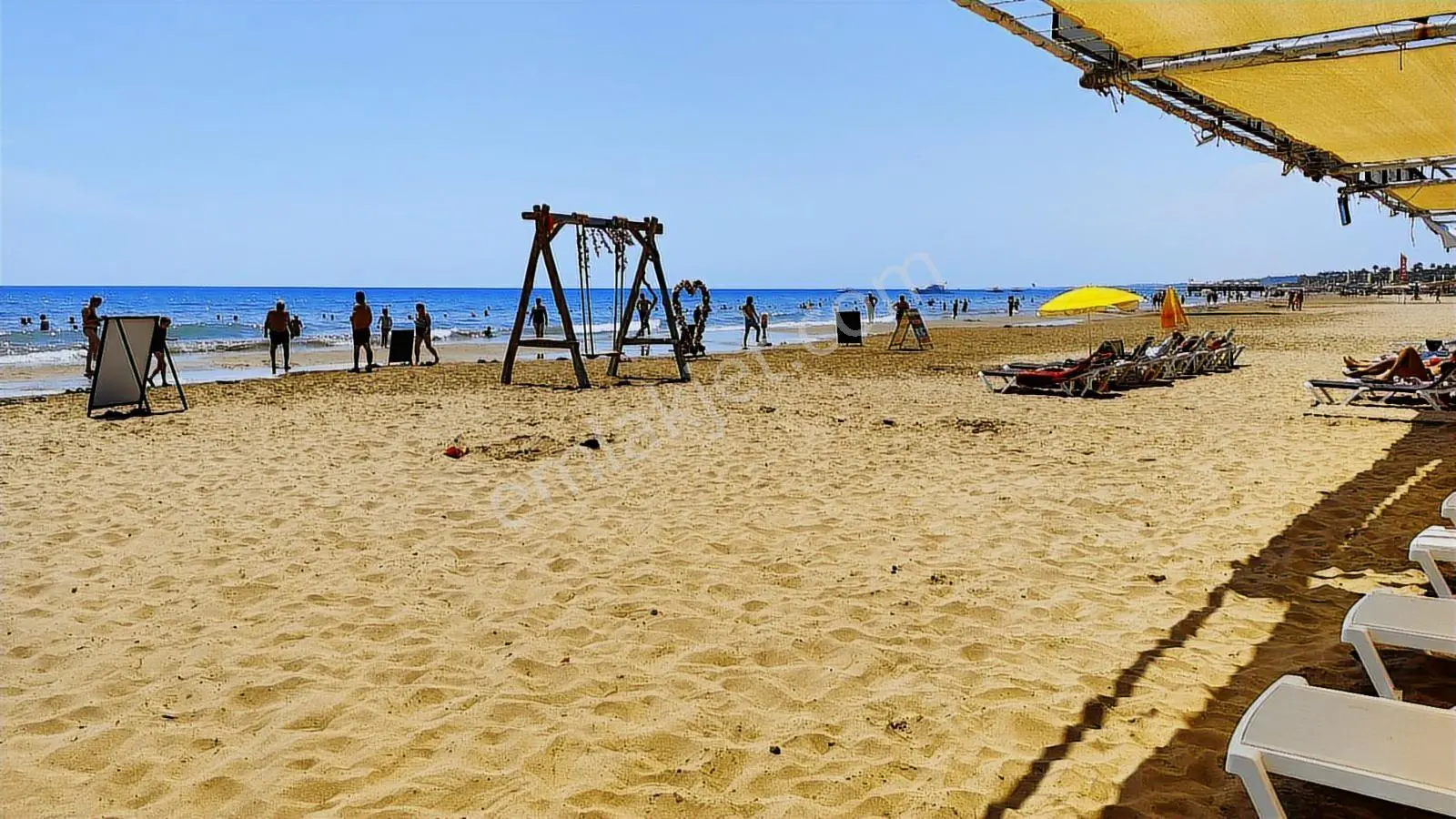 Denize Sıfır Kendi Plajı Olan Side Polatlı Sitesi Satılık Villa