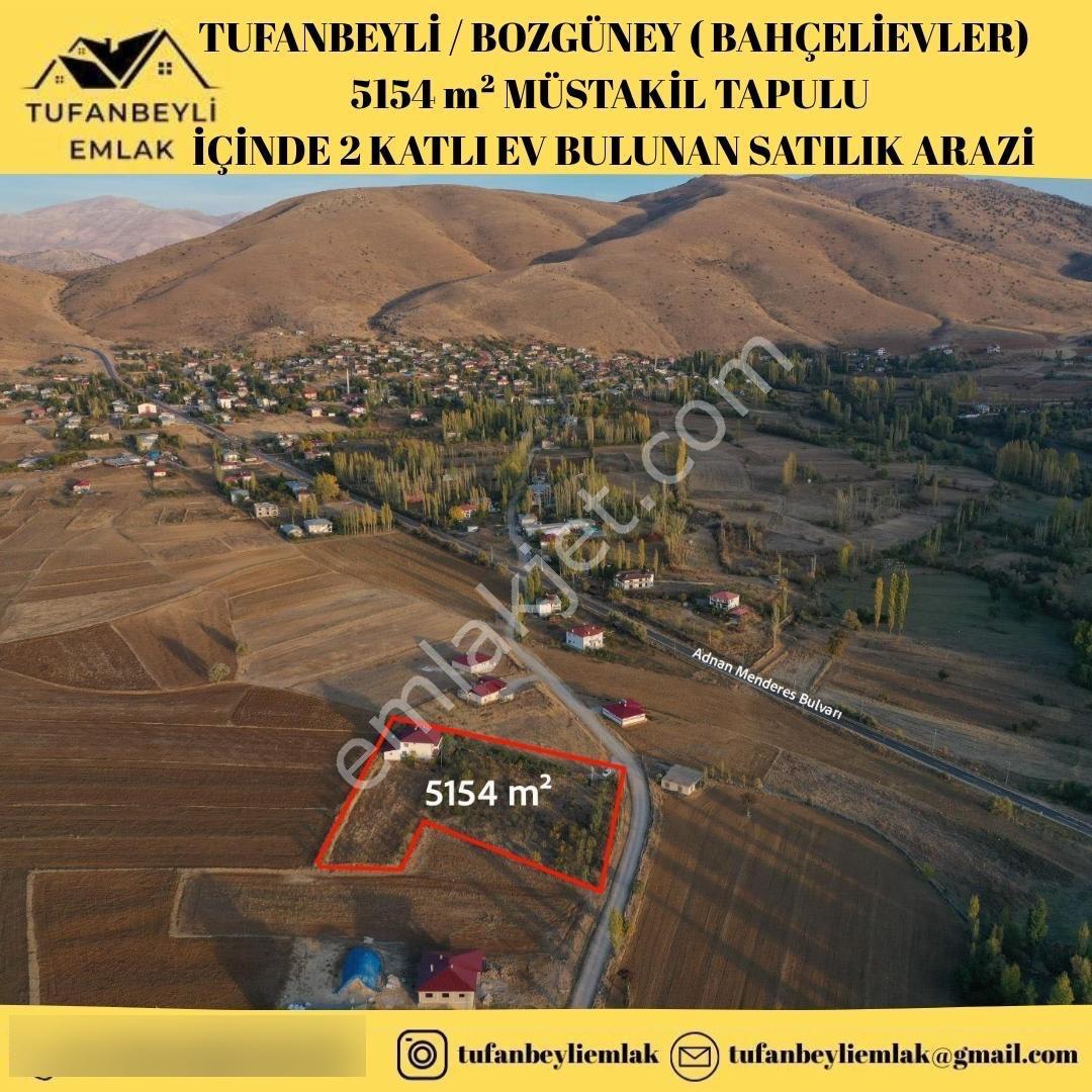 Tufanbeyli Bozgüney Mahallesinde Kaçırılmayacak Geniş Bahçeli Müstakil 2 Katlı Ev Ve Büyük Bahçesi