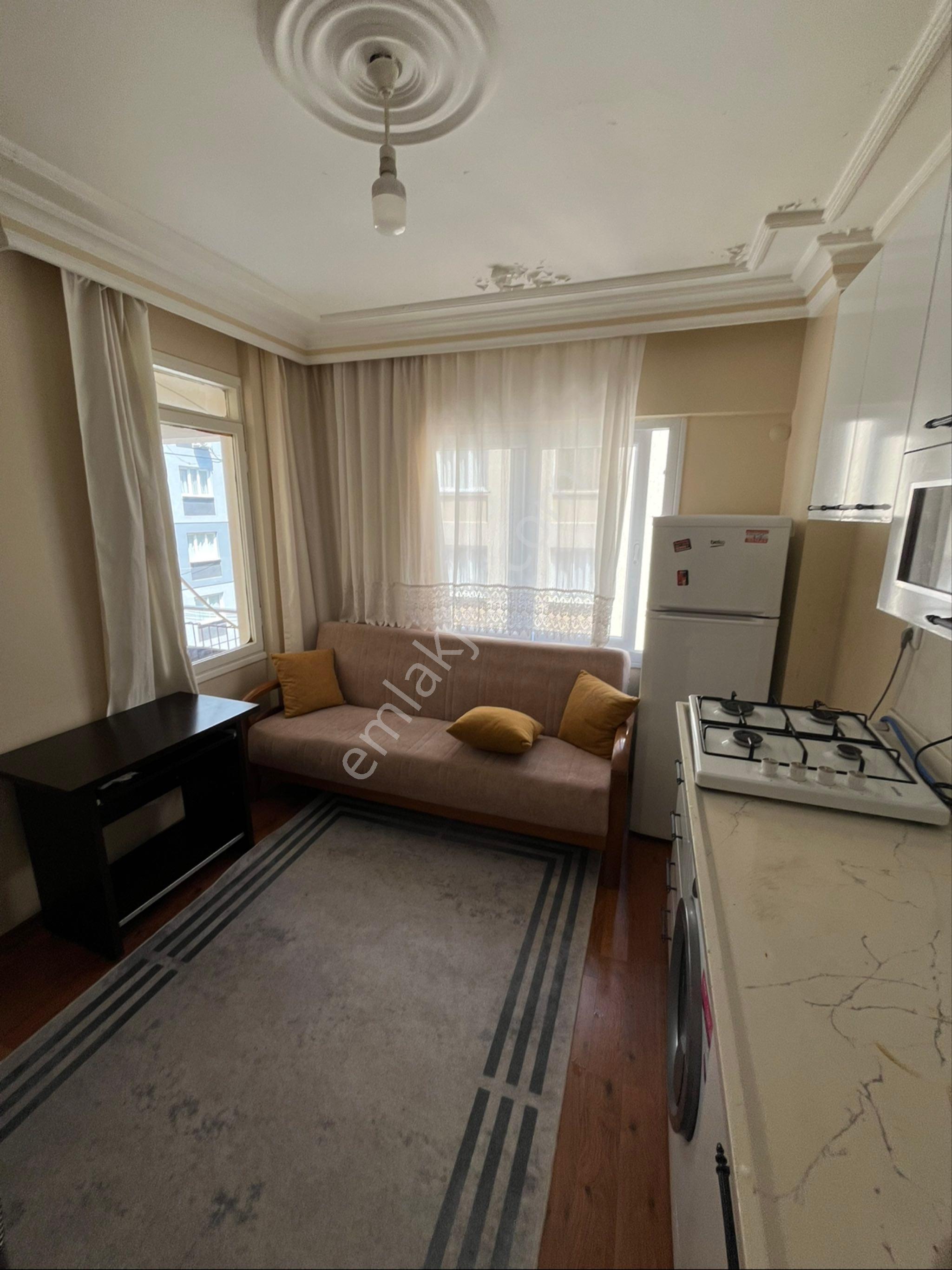 Seyhan Baraj Yolunda Apartman Dairesi İçerisinde Balkonlu Eşyalı Kiralık 1+1 - Görsel 2