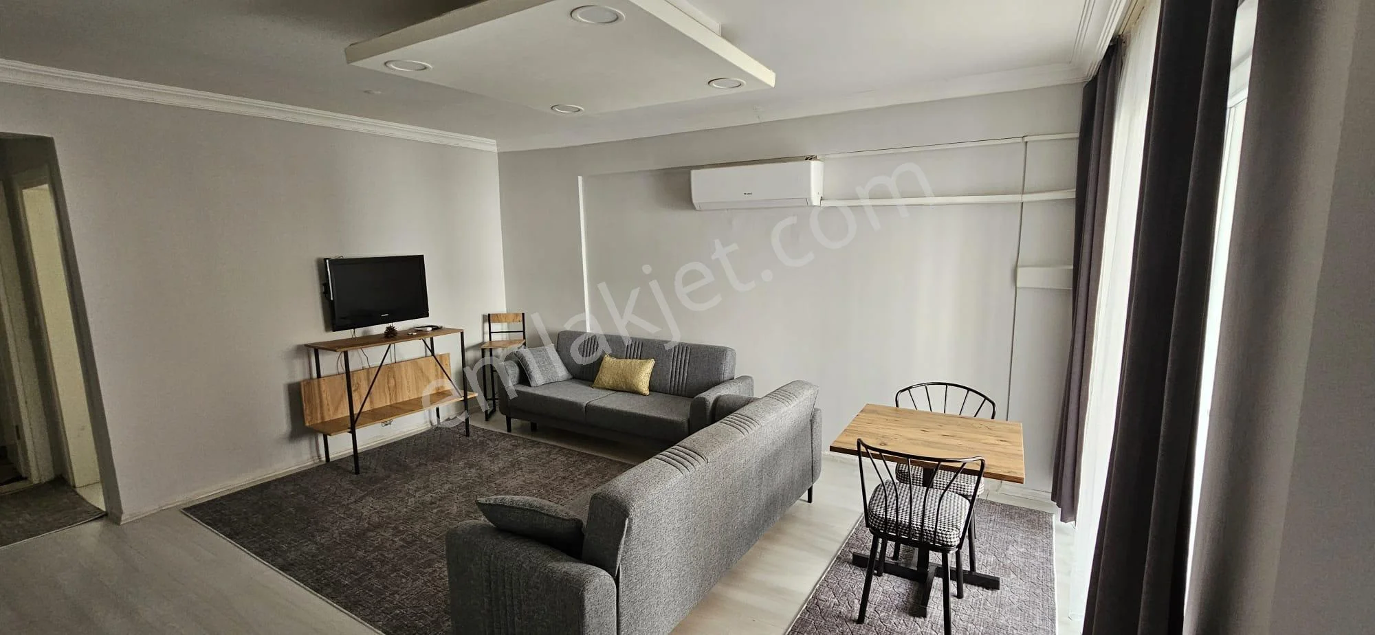 Stop’tan Karapınar’da Havuzlu Eşyalı Kiralık 1+1 Daire - Görsel 3