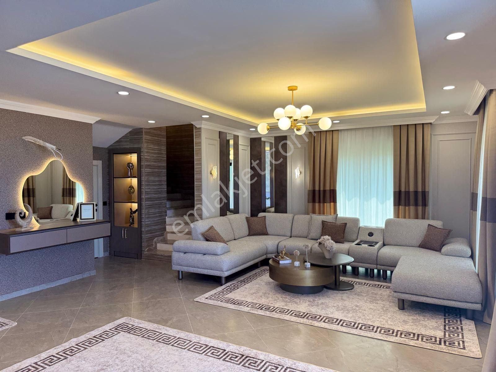 Alanya / Kargıcak – Panoramik Deniz Ve Kale Manzaralı Lüks 4+1 Özel Villa - Görsel 7