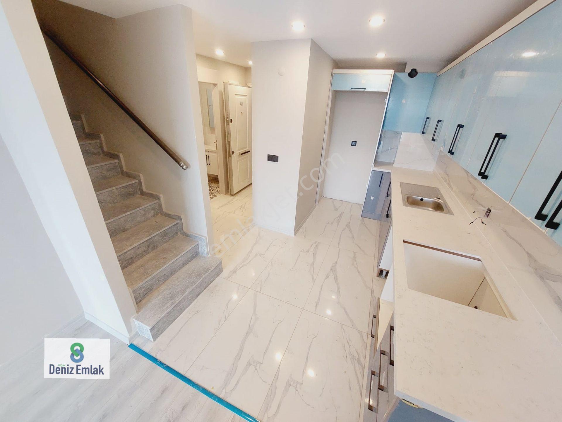 Denizden Akçayda Kapalı Otoparklı Yerden Isıtmalı Satılık 2+1 Dubleks Daire. - Görsel 5