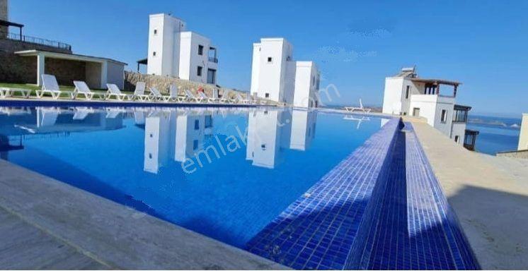 Gündoğan Kızılburun Deniz Manzaralı Bahçe Kullanımlı Ortak Havuzlu Sitede Bakımlı Villa - Görsel 33