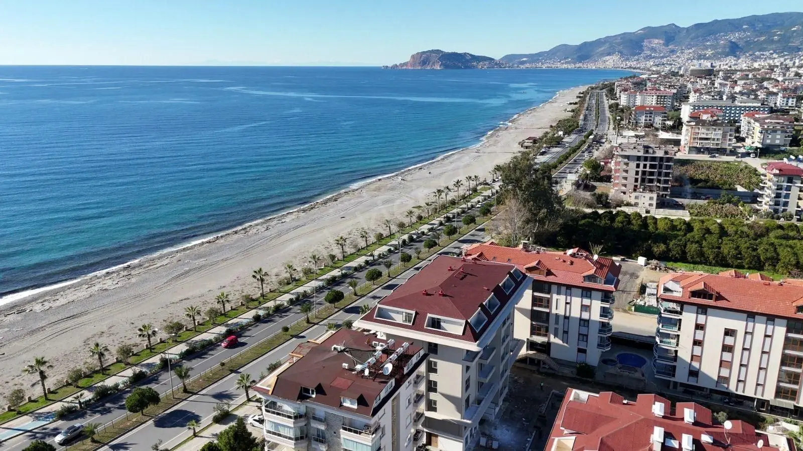 Alanya Kestel'de Denize Sıfır Lüks 2+1 Dubleks Daire - Görsel 5