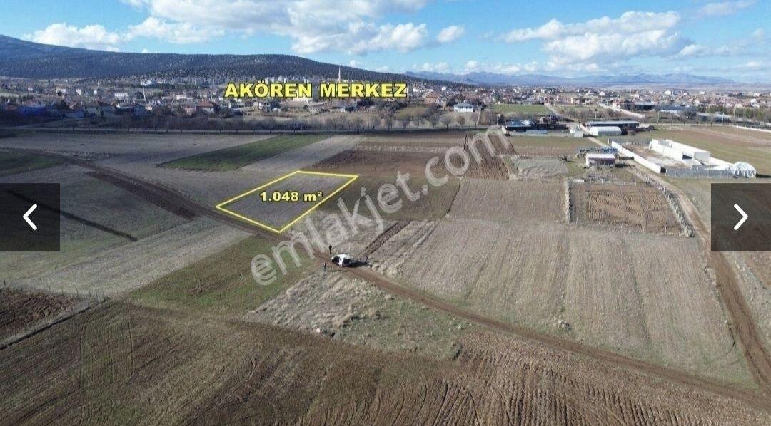 Akören Merkez Hacılarda Satılık 1048 M2 İmar Dibi Tarla - Görsel 11