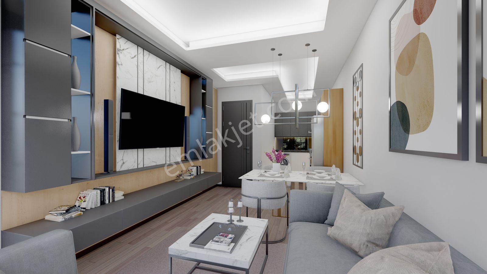 Vatandaşlığa Uygun Alanya Merkez Denize 92 Mt Akıllı Daire Yeni