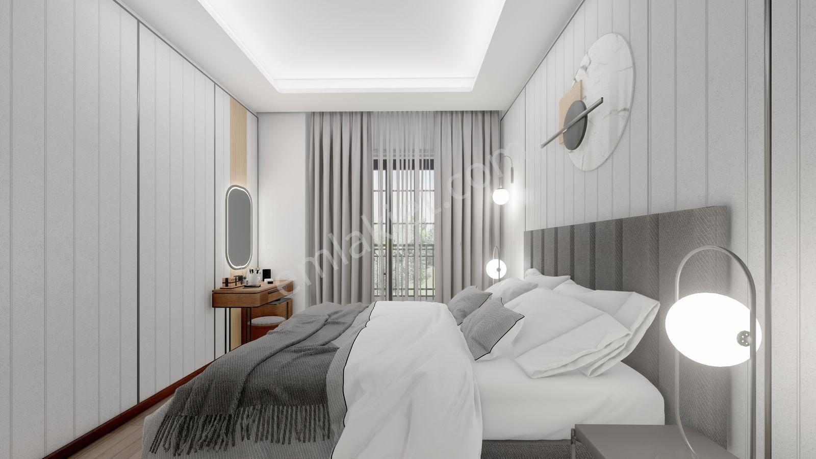 Vatandaşlığa Uygun Alanya Merkez Denize 92 Mt Akıllı Daire Yeni - Görsel 3