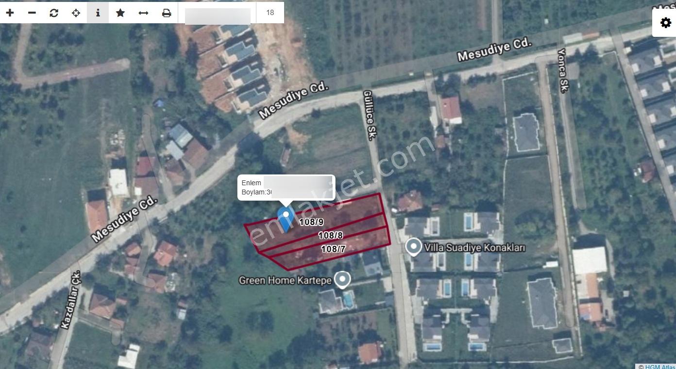 Kartepe Suadiye De 2755 M2 Satılık Konut İmarlı Arsa - Görsel 10