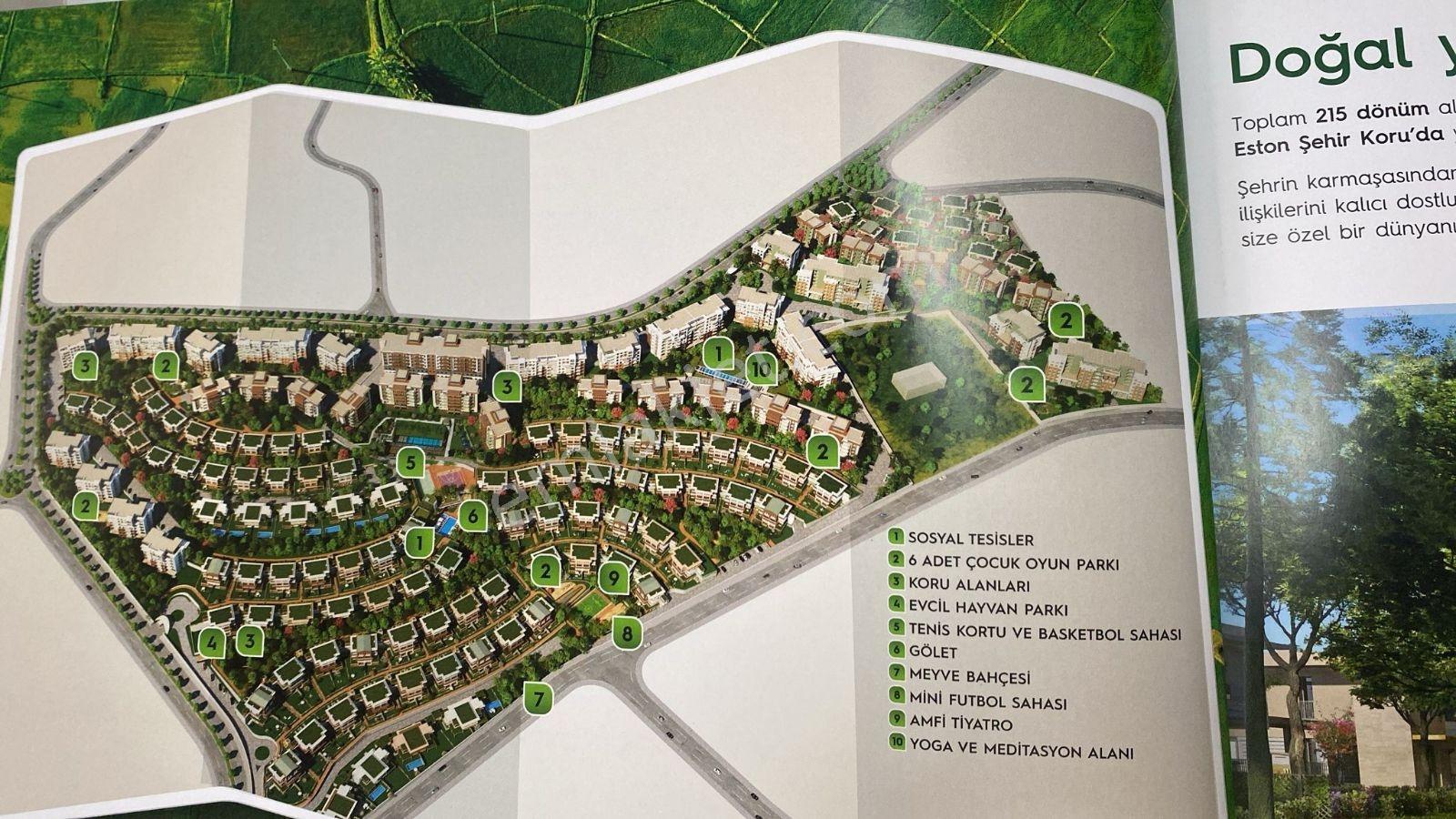 Bahçeşehir Eston Koru 4,5+1 Konak Tipi Satılık Daire 2027 Teslim - Görsel 3
