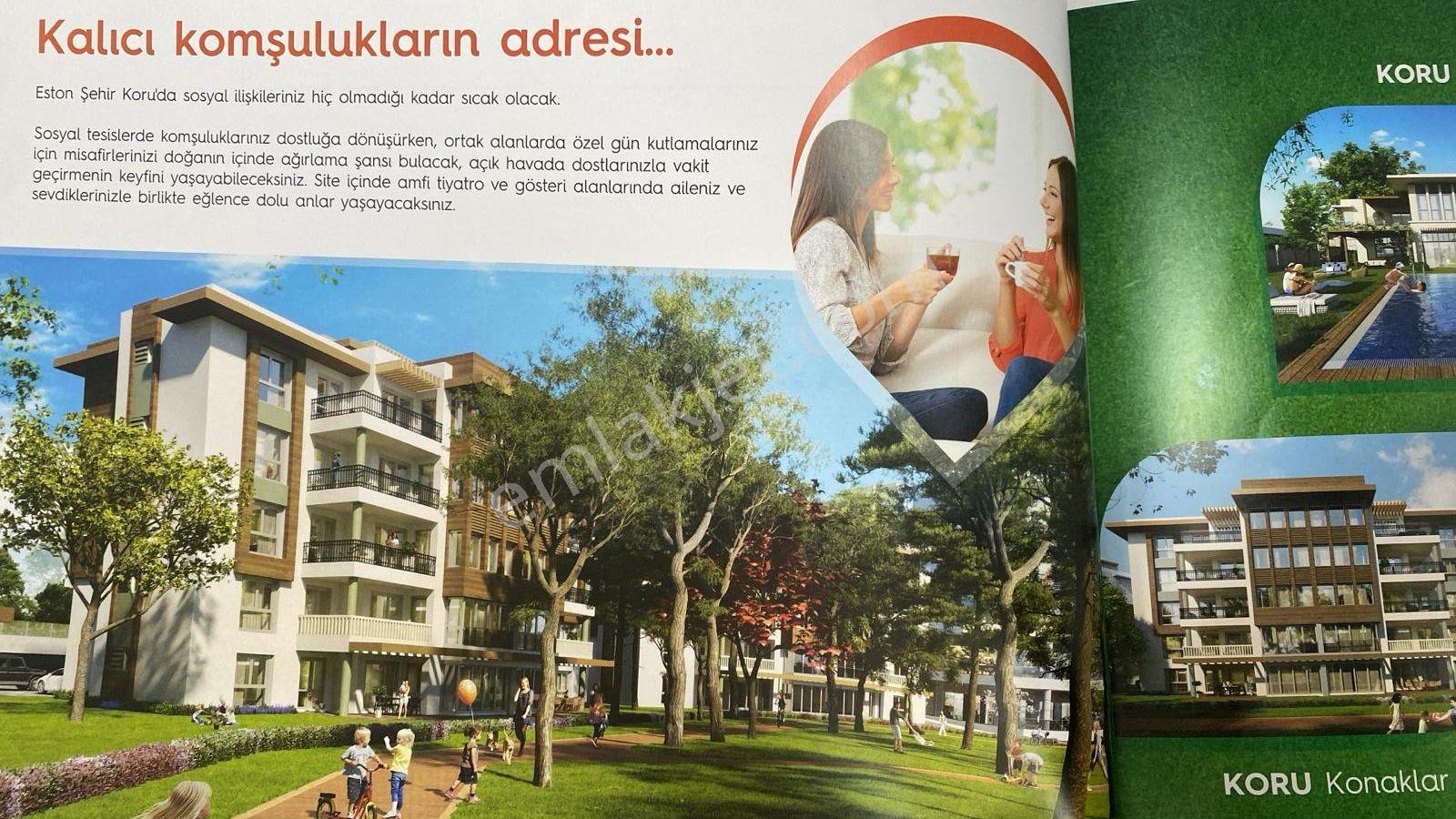 Bahçeşehir Eston Koru 4,5+1 Konak Tipi Satılık Daire 2027 Teslim - Görsel 4
