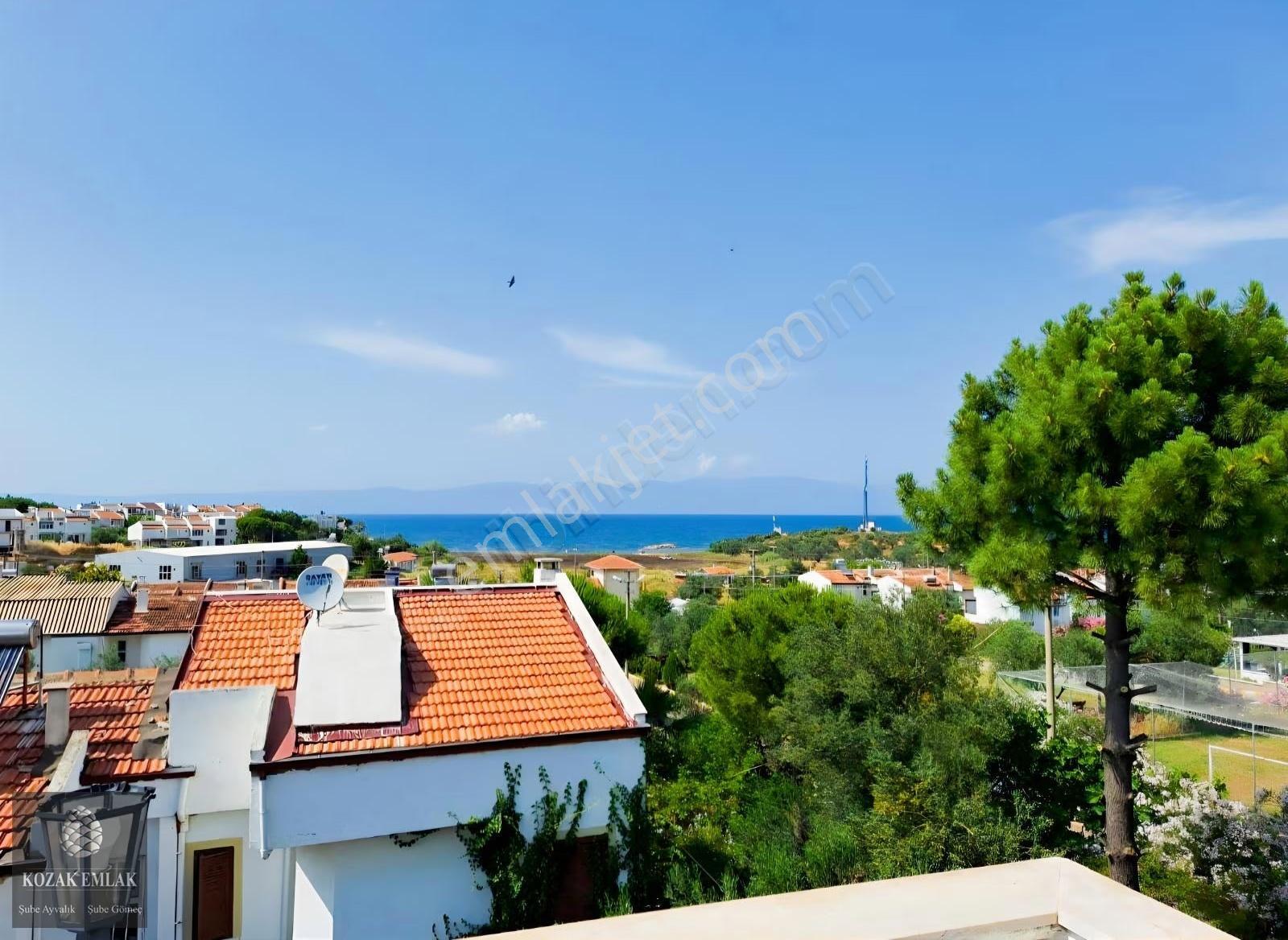 Ayvalık Sahilkent'te Site İçinde Eşyalı Kiralık Villa - Görsel 17