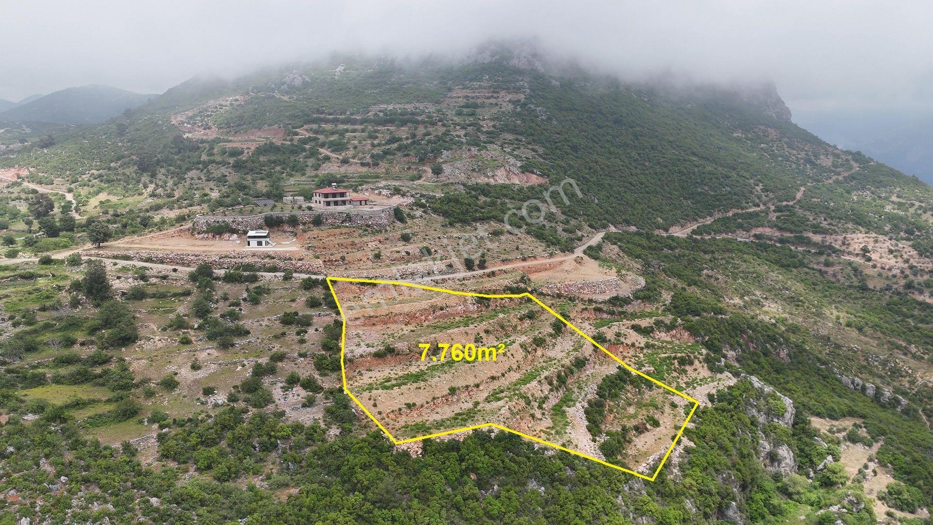 Satılık 7.760 M² Manzaralı Tarla - Alanya-yenice