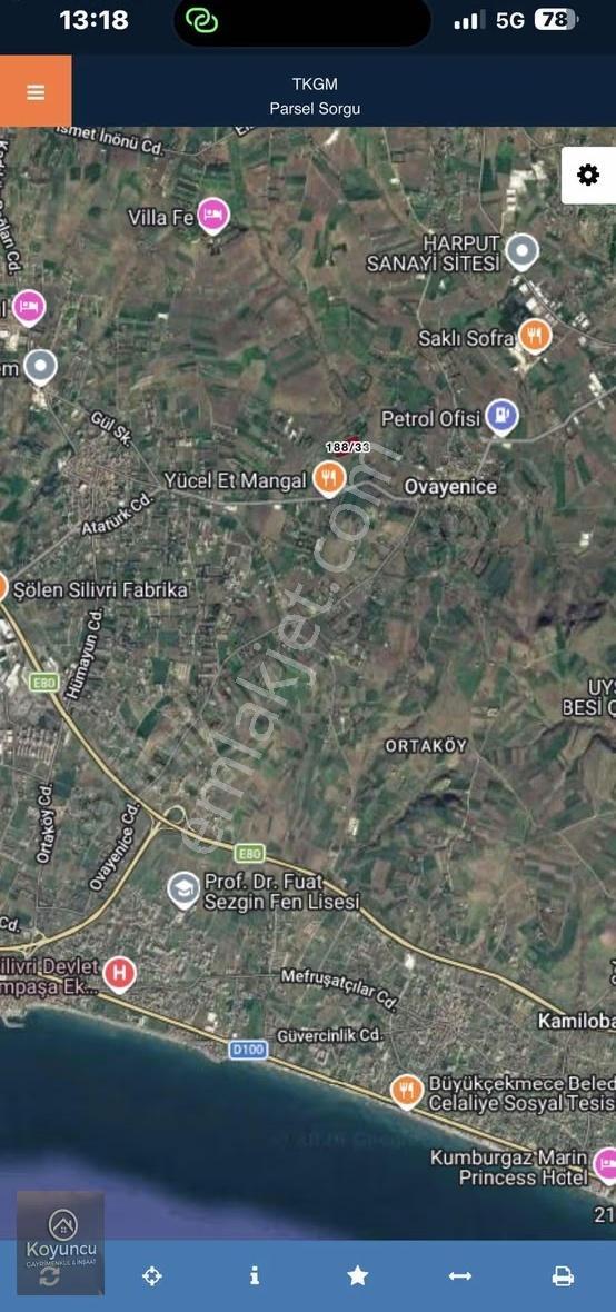 Çatalca Ovayenice'de İmara Yakın 1376 M2 Çaplı Muafakatnameli - Görsel 4