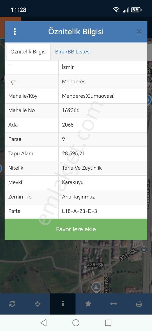 Barbaros Mah. İmara 250m - 220m² Satılık Bahçe (koop. Hisseli) - Görsel 6