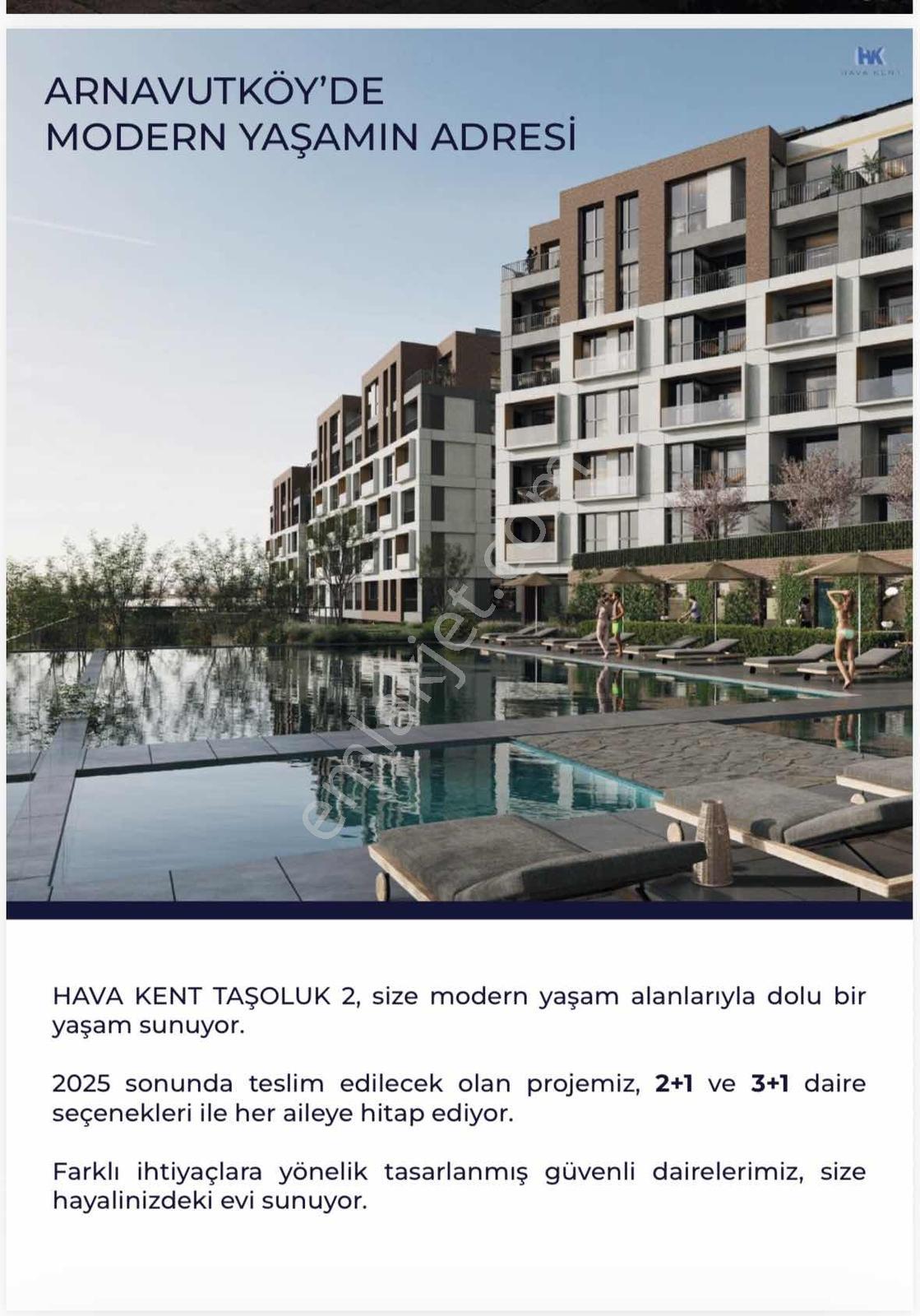 Arnavutköy Taşoluk Havakent Projesinde Satılık 2+1 Daire - Görsel 27